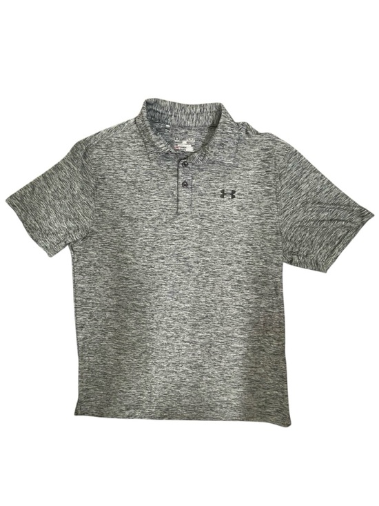 Under Armour Other - Under Armour Polo Shirt Men’s Medium HeatGear Gray Athletic Golf Casual